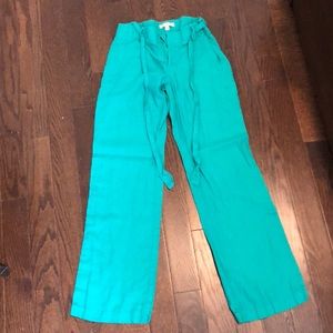 Banana Republic Teal Beach Pants